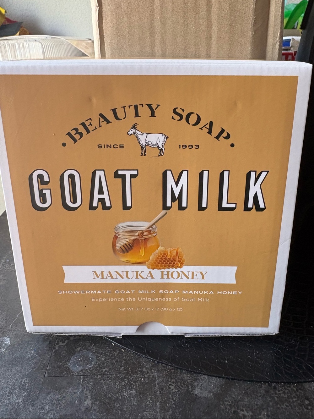 Beauty Soap Goat Milk Manuka Honey Soap 12 pack